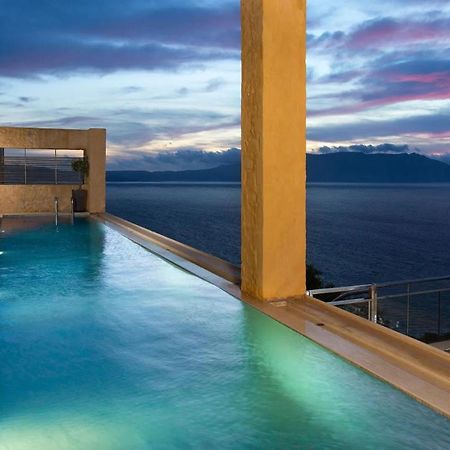 Beachfront Ravdoucha Epavlis Eleni Villa - Pool, Hot Tub, Gym, Sauna, Private Parking, Wifi La Canea Exterior foto
