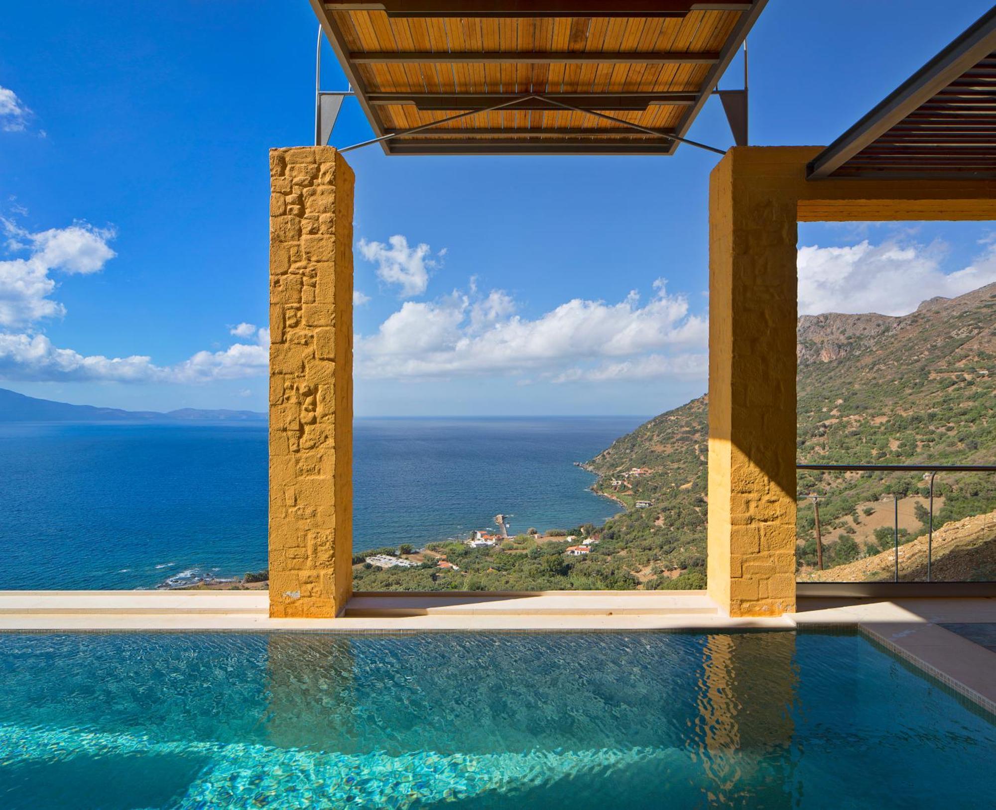 Beachfront Ravdoucha Epavlis Eleni Villa - Pool, Hot Tub, Gym, Sauna, Private Parking, Wifi La Canea Exterior foto