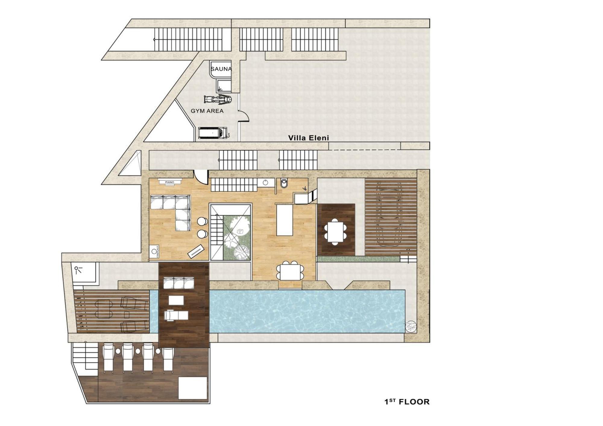 Beachfront Ravdoucha Epavlis Eleni Villa - Pool, Hot Tub, Gym, Sauna, Private Parking, Wifi La Canea Exterior foto