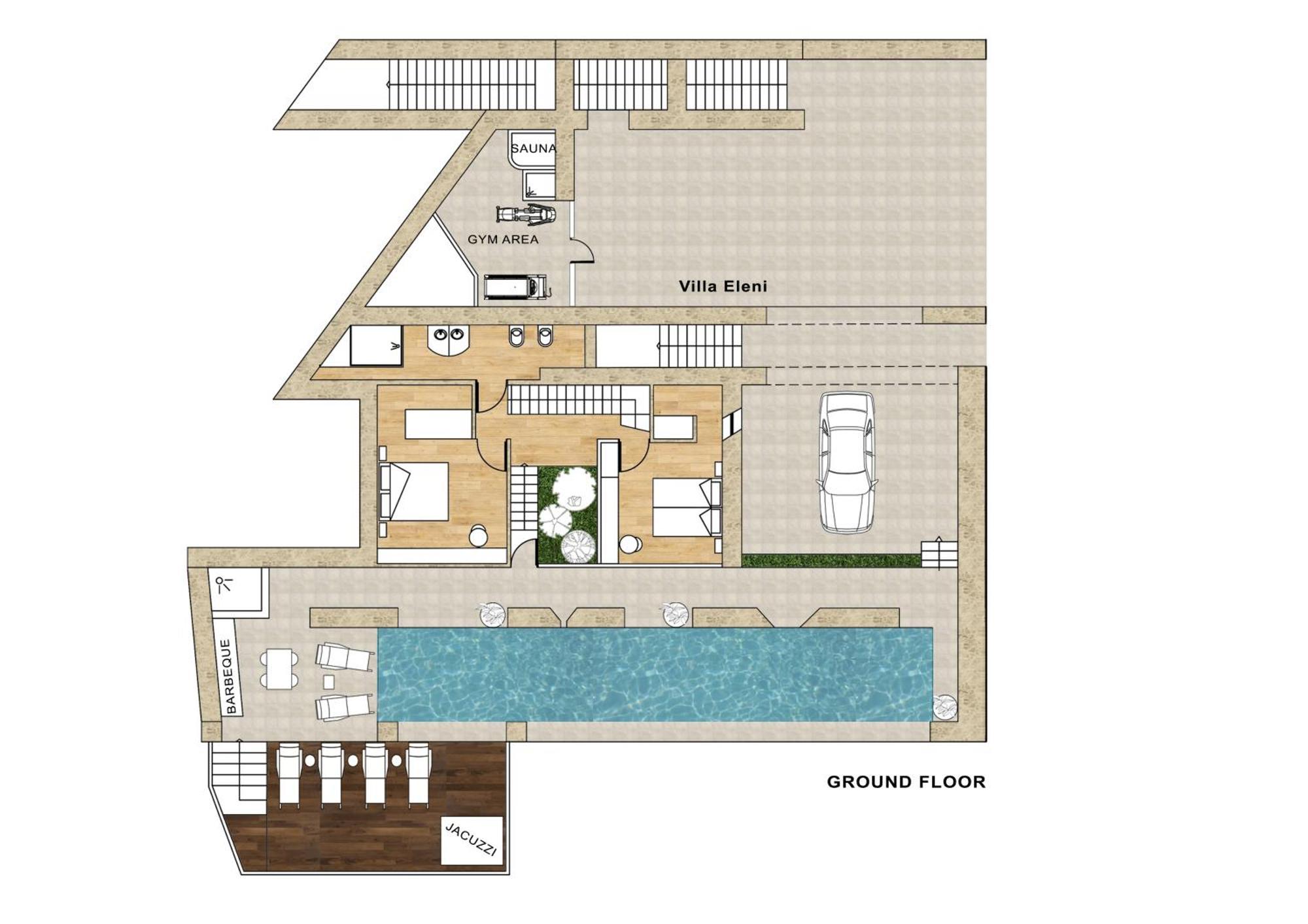 Beachfront Ravdoucha Epavlis Eleni Villa - Pool, Hot Tub, Gym, Sauna, Private Parking, Wifi La Canea Exterior foto