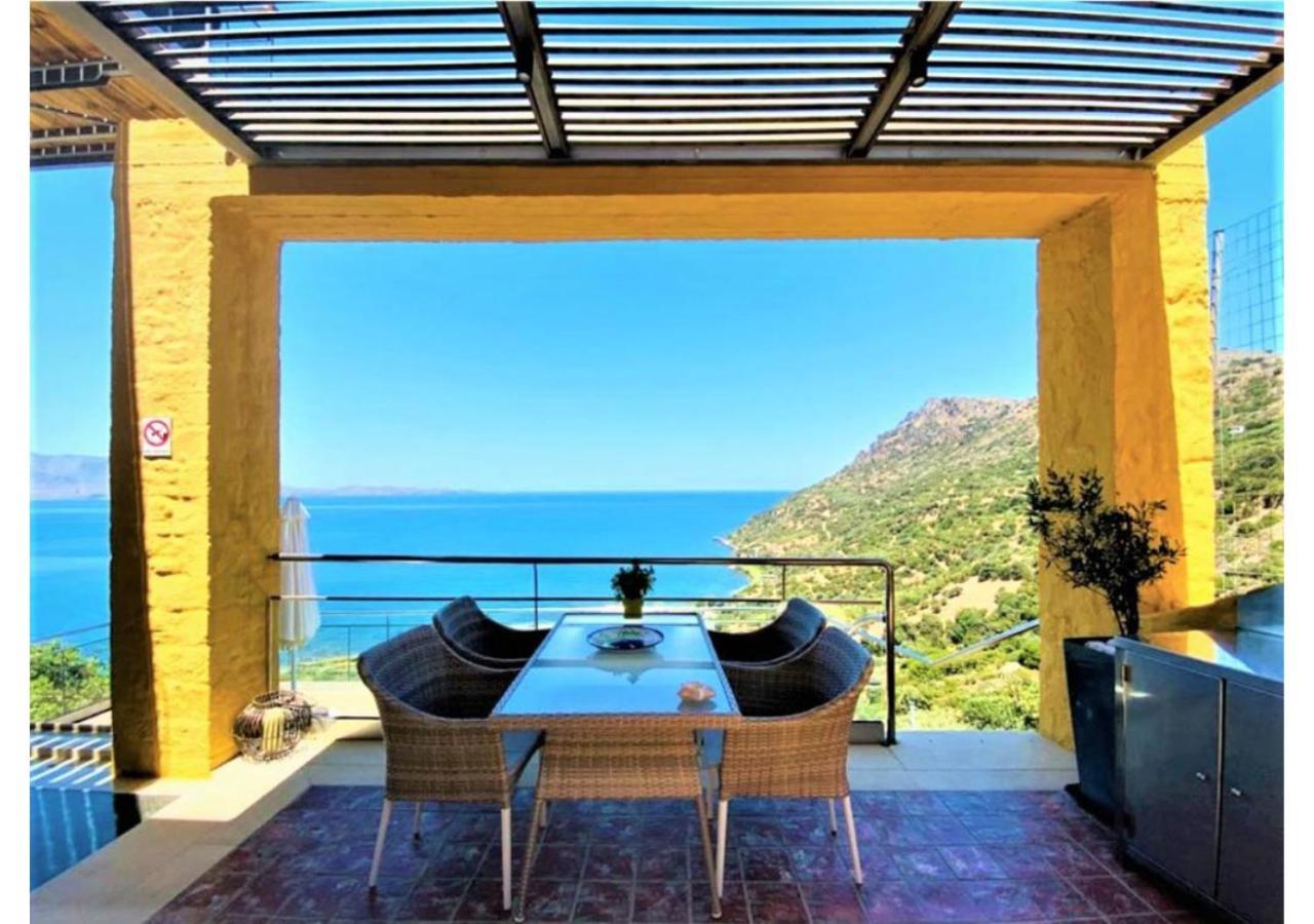 Beachfront Ravdoucha Epavlis Eleni Villa - Pool, Hot Tub, Gym, Sauna, Private Parking, Wifi La Canea Exterior foto