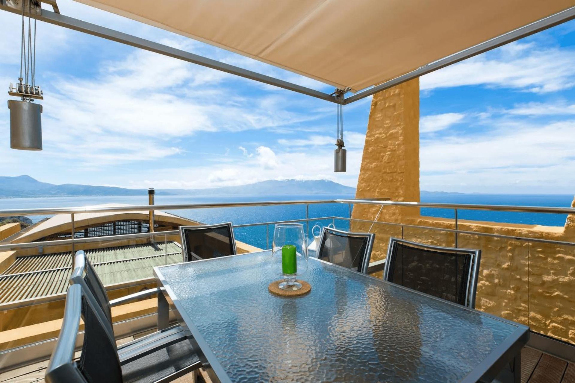 Beachfront Ravdoucha Epavlis Eleni Villa - Pool, Hot Tub, Gym, Sauna, Private Parking, Wifi La Canea Exterior foto